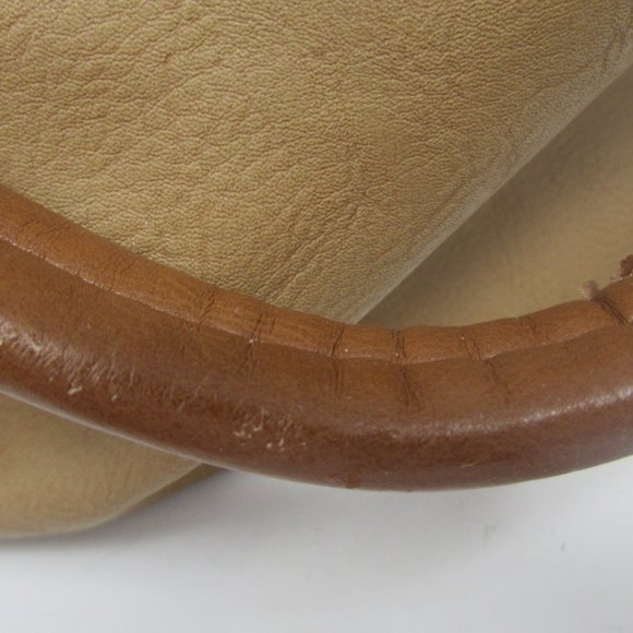 WOMEN LARGE TAN STEVE MADDEN DESIGNER TOTE BAG HANDBAG PURSE! - Picture 9 of 11